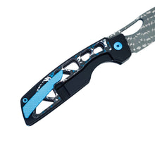 Load image into Gallery viewer, Cedar 444 Carbon Skeleton / Damascus